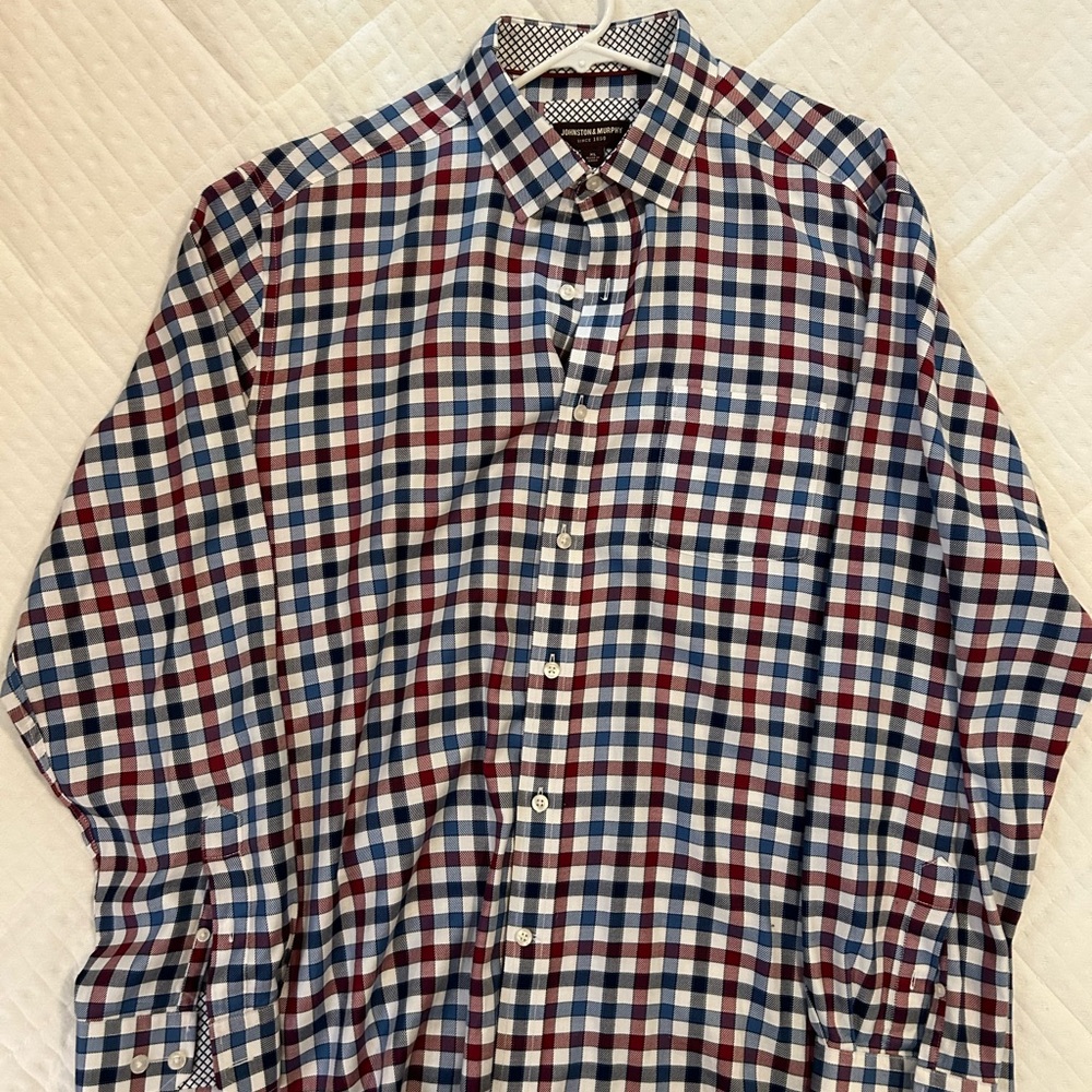 johnston and murphy men’s dress shirt